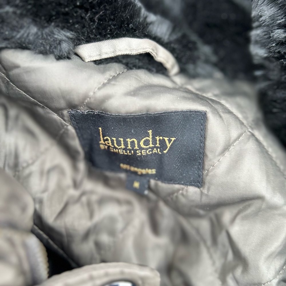 Gray Hooded Parka Jacket - Picture 3 of 8